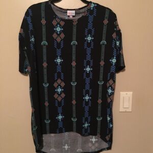 LuLaRoe XXS Aztec Print Top